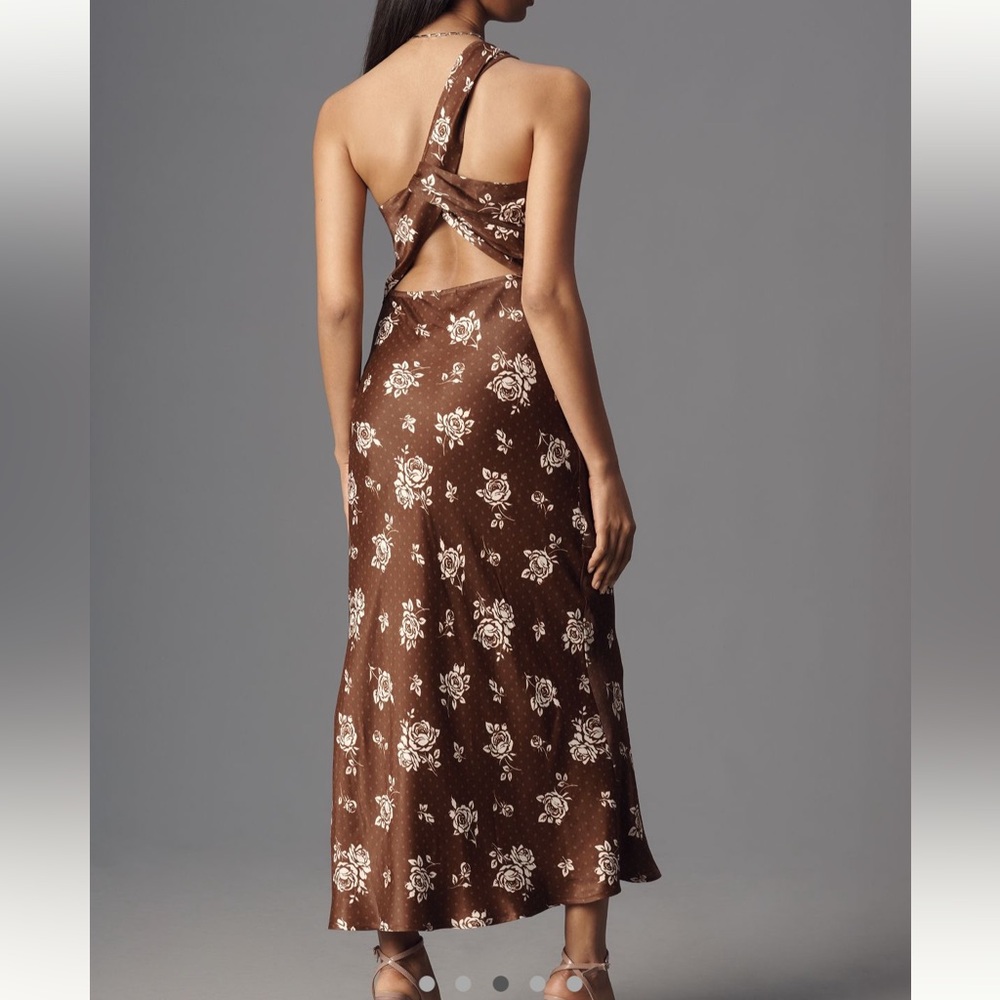 One shoulder maxi dress NWT - Picture 2 of 5